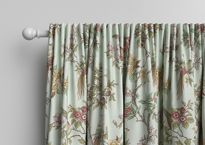 Orientalis, Duck Egg - Made to Measure Curtains - Image 10